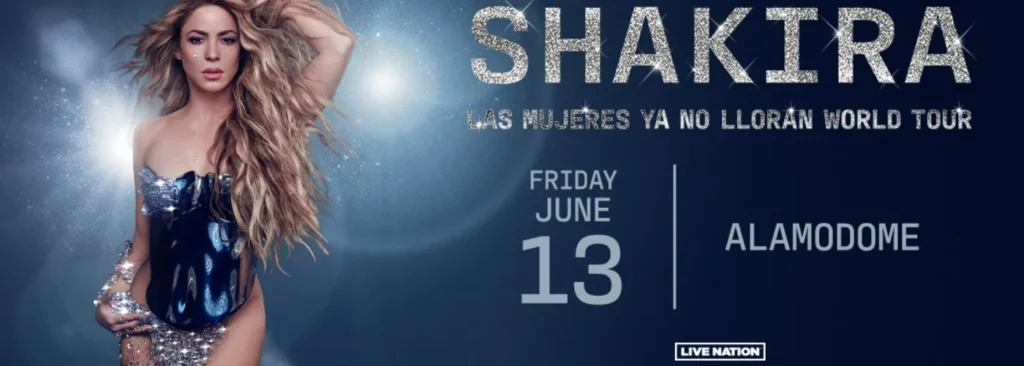 Shakira at Alamodome